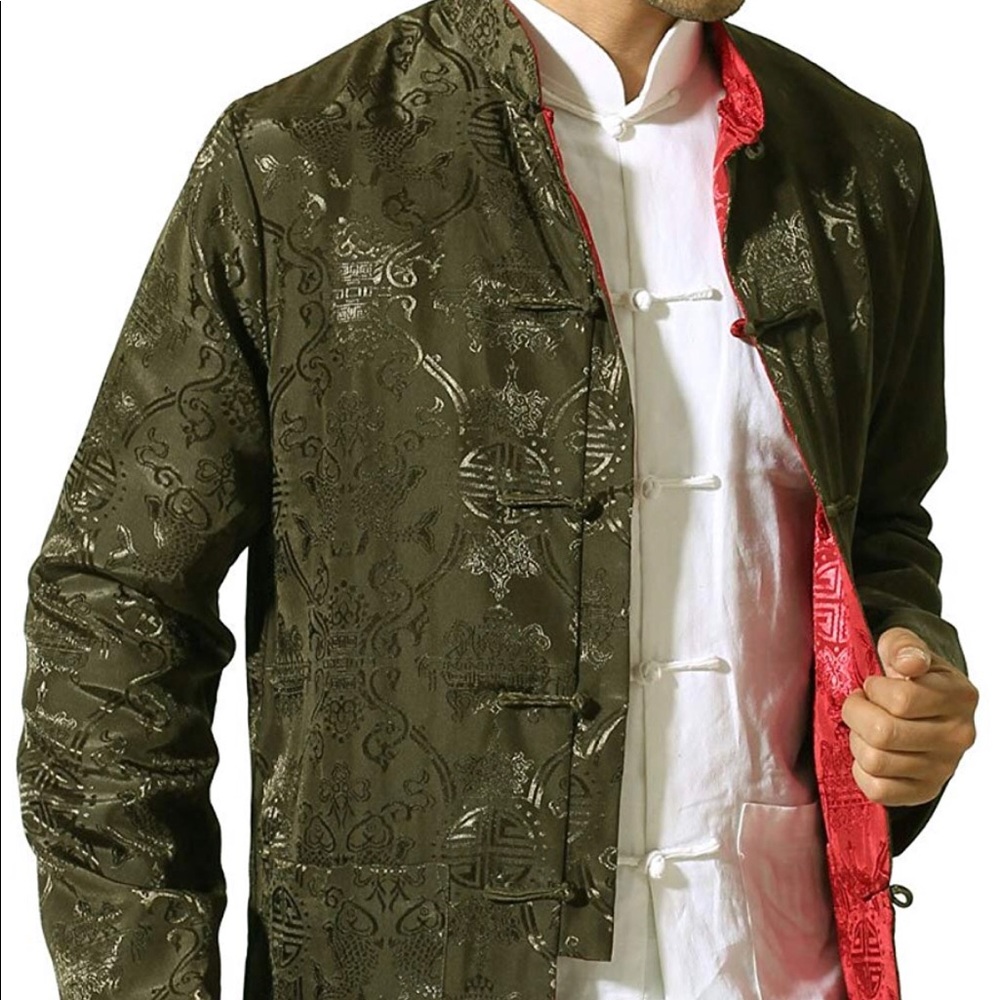 Men's  Reversible Chinese Shirt